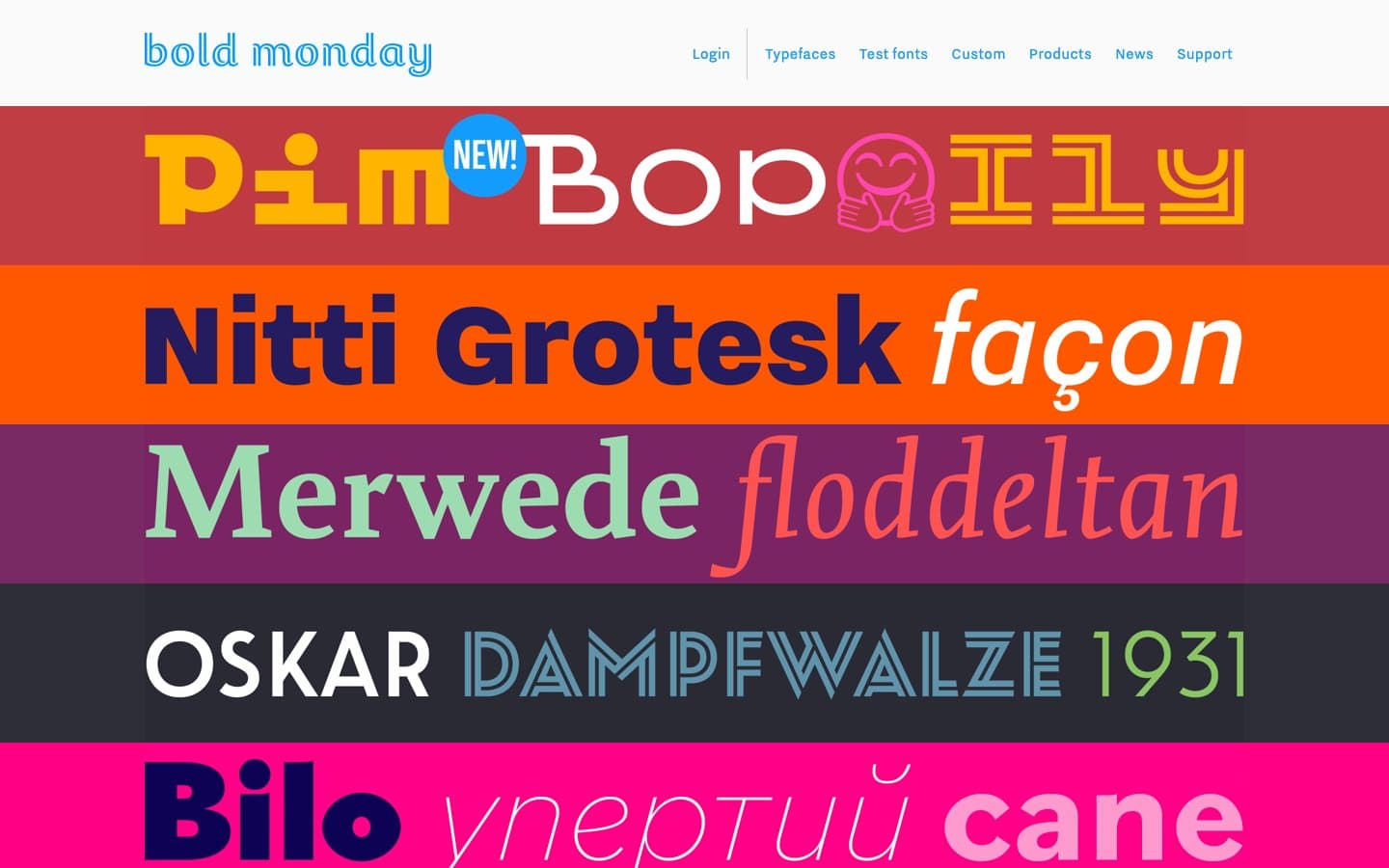 Bold Monday website screenshot