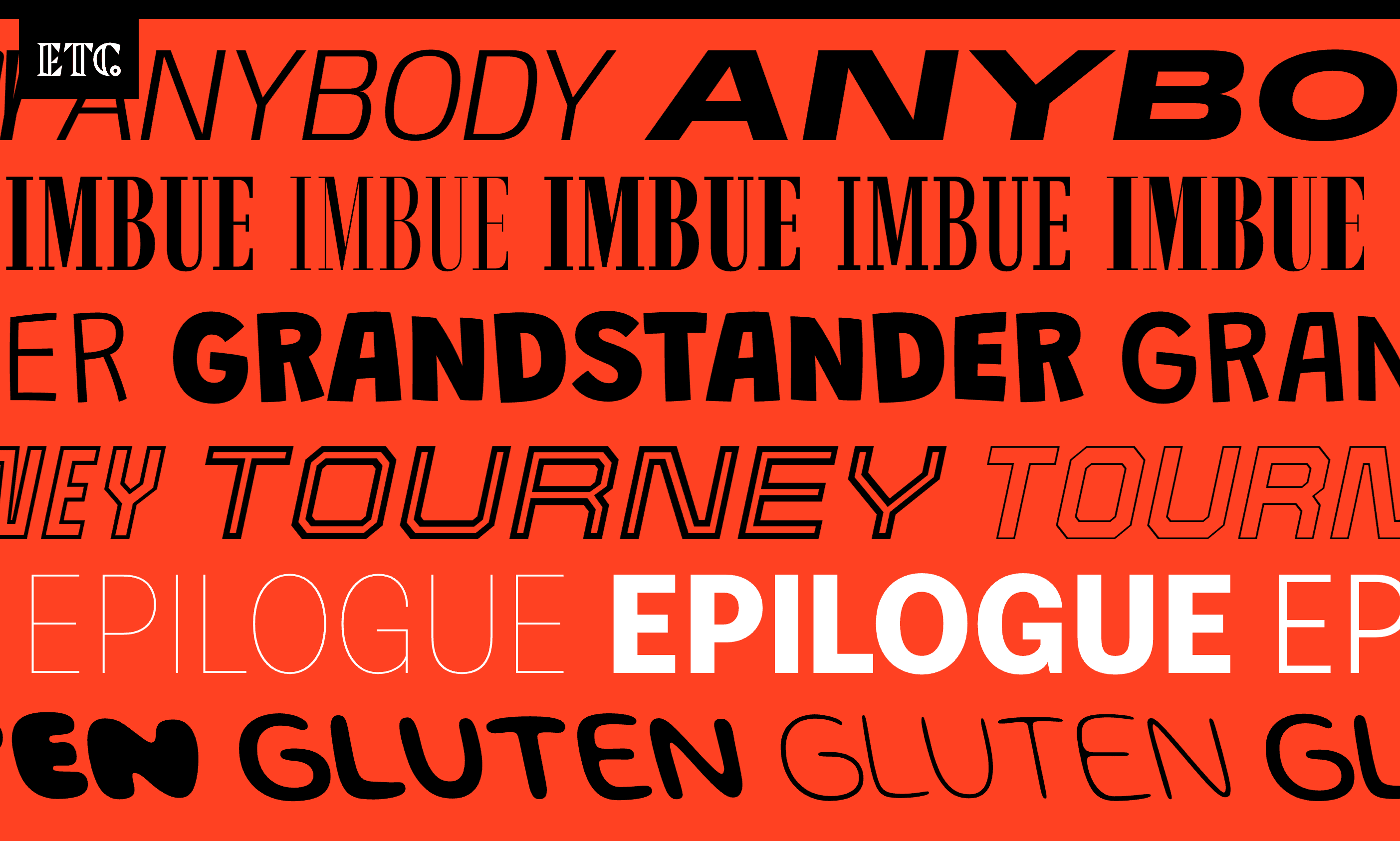 Etcetera Type Company (ETC) website screenshot