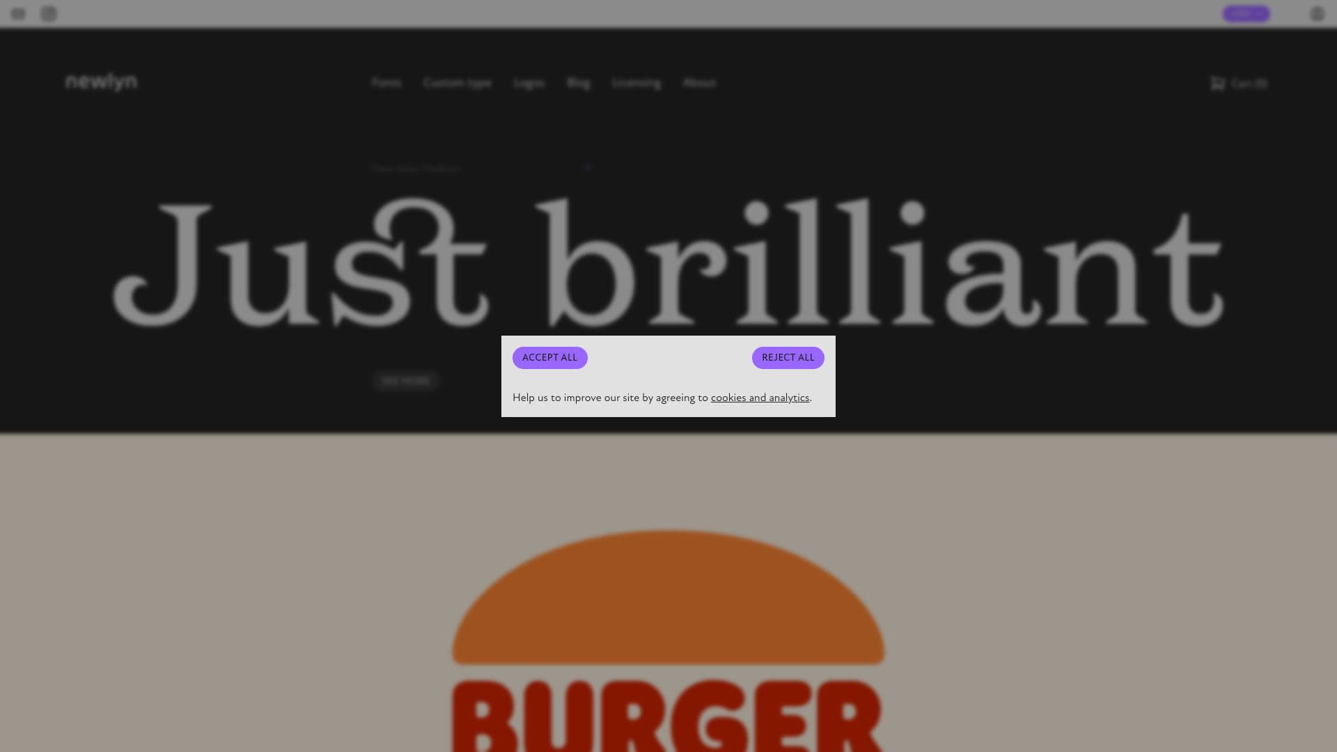 Newlyn website screenshot