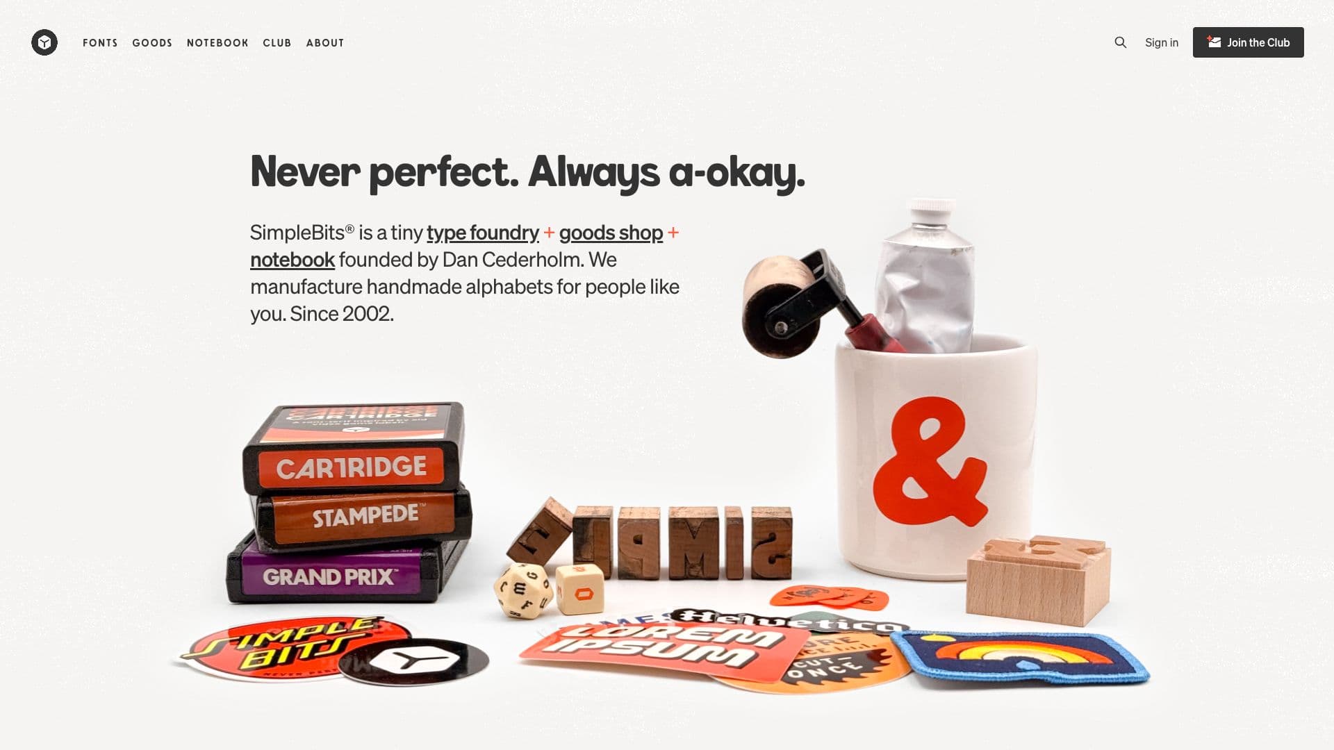 SimpleBits® website screenshot